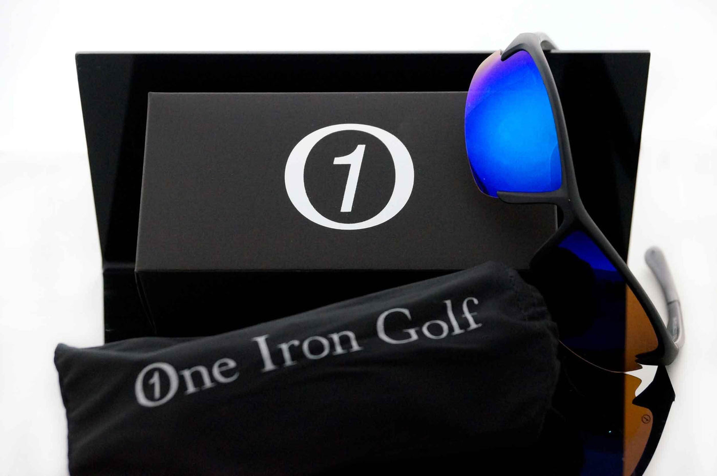 One Iron Golf Polarized Sunglasses in Blue