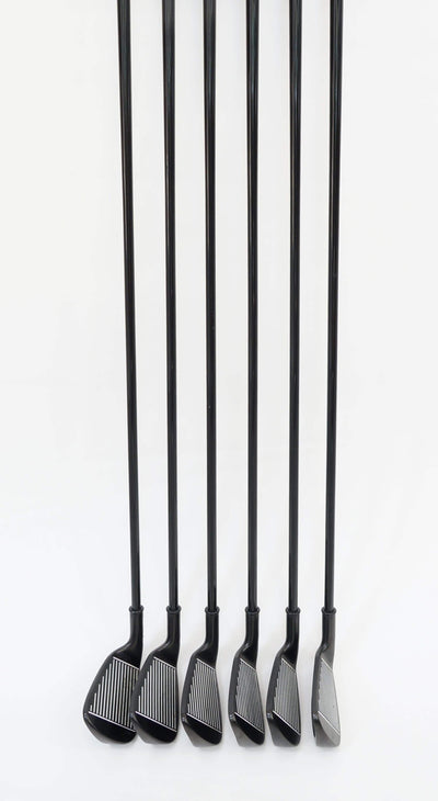 Blackstone Irons showing the loft angles in a set