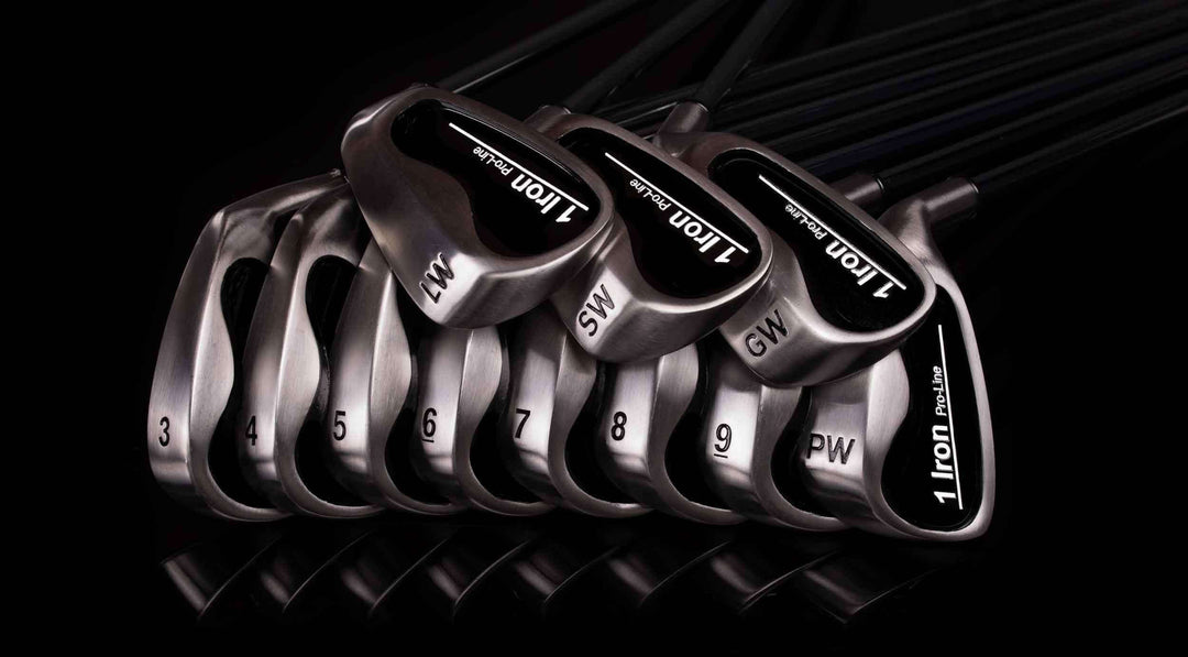 One Iron Golf Pro-Line Full 11 iron set with wedges