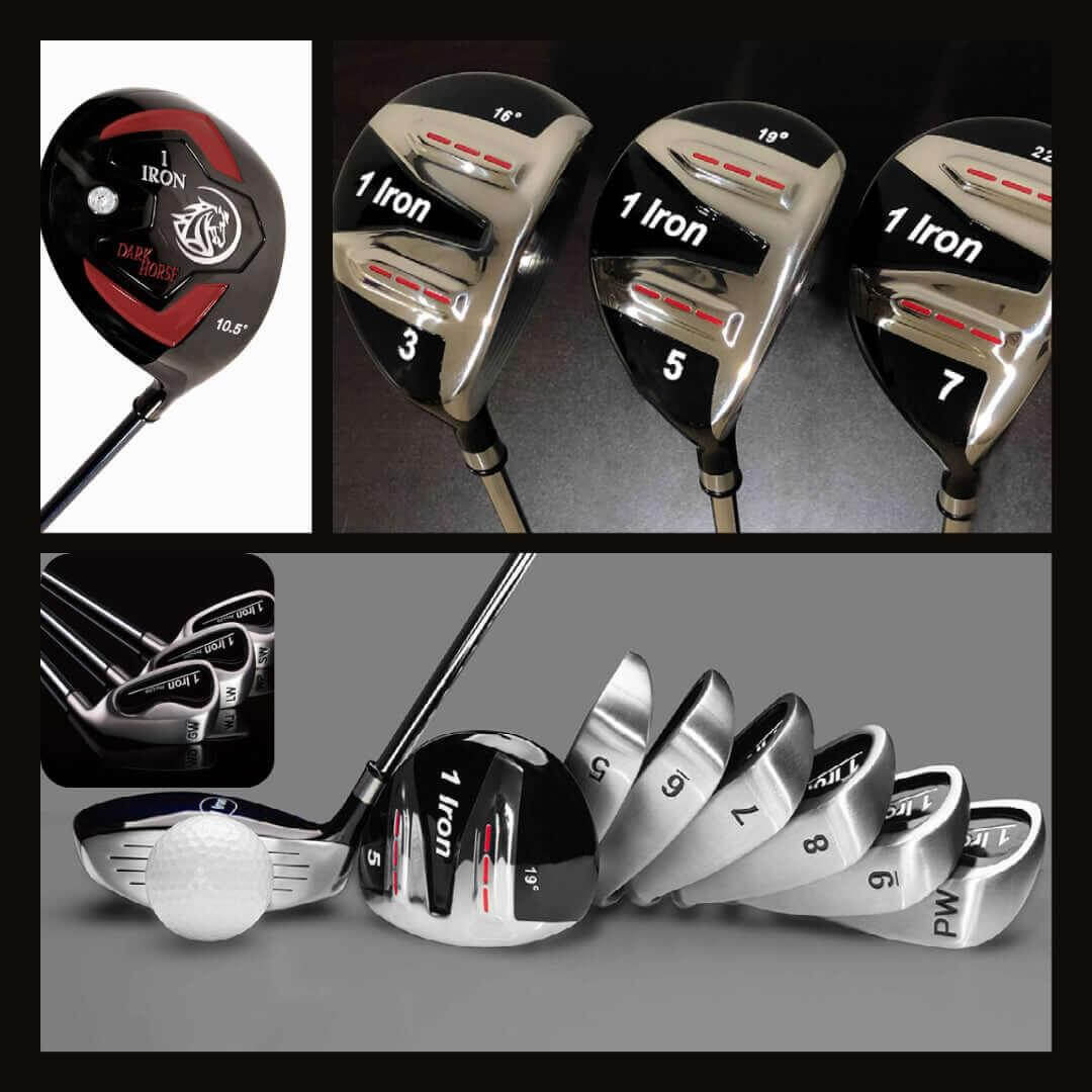 セットアップ（メンズ） RETRIEVER CLUB WHITE LINE NYLON SET UP 4XK453 Pro-Line Woods and Irons Combo Sets + Left-Hand Overstock